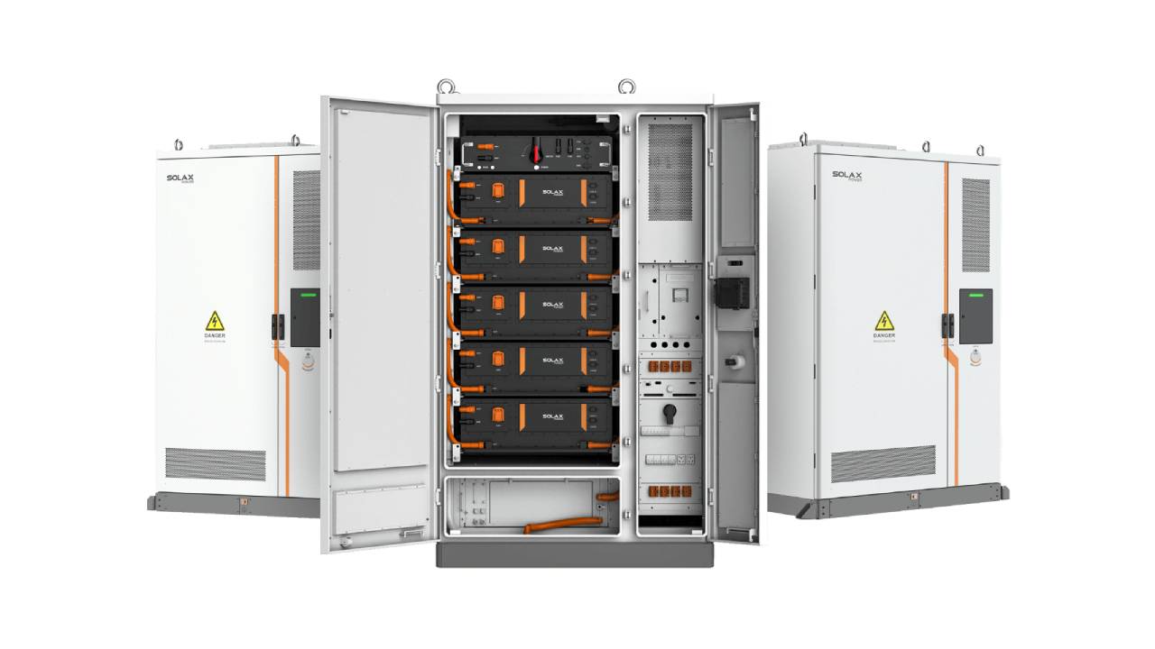 SolaX's commercial and industrial energy storage SolaX's commercial and industrial energy storage