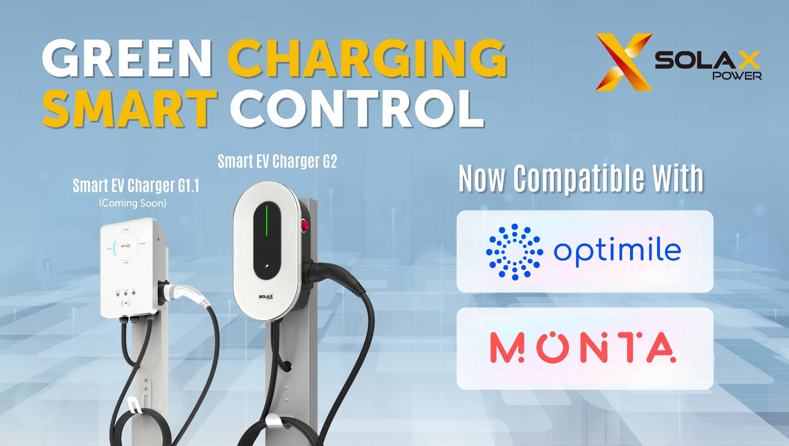 SolaX Smart EV Charger G2 Now Compatible with Optimile