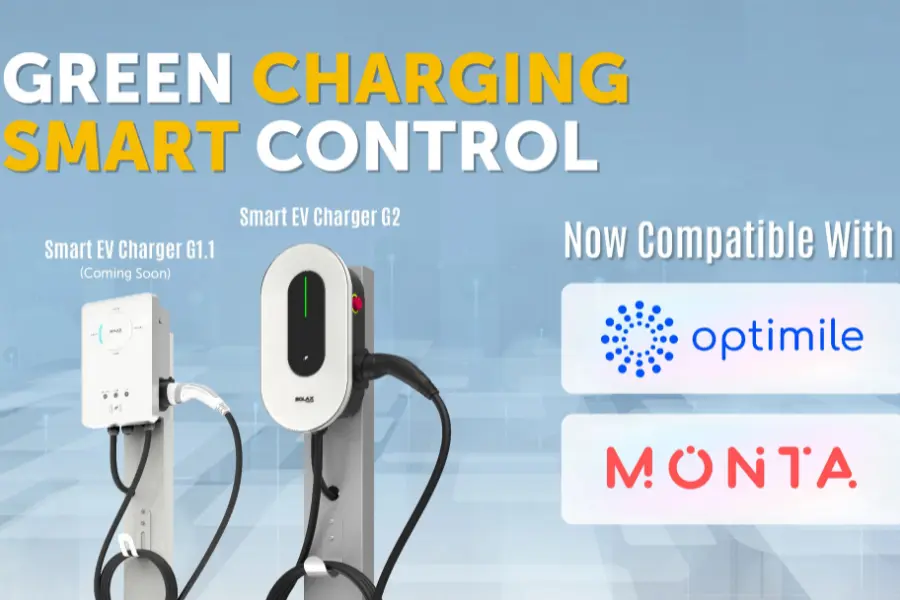 SolaX Smart EV Charger G2 Now Compatible with Optimile